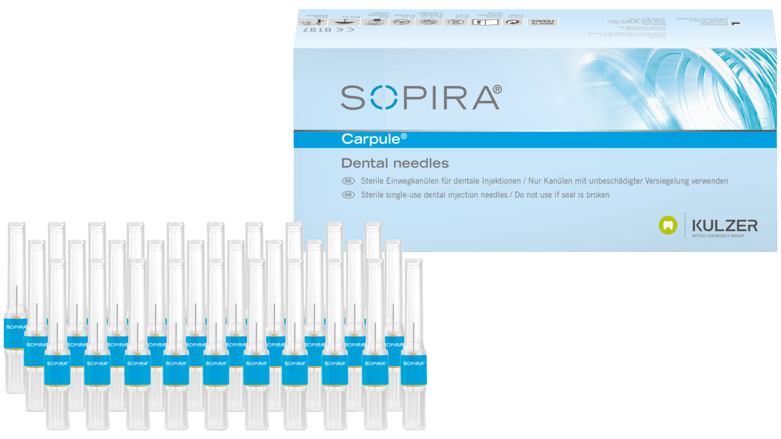 SOPIRA® Carpule® naalden voor intraligamentaire anesthesie