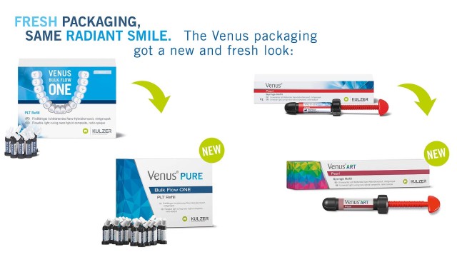 New Venus packaging